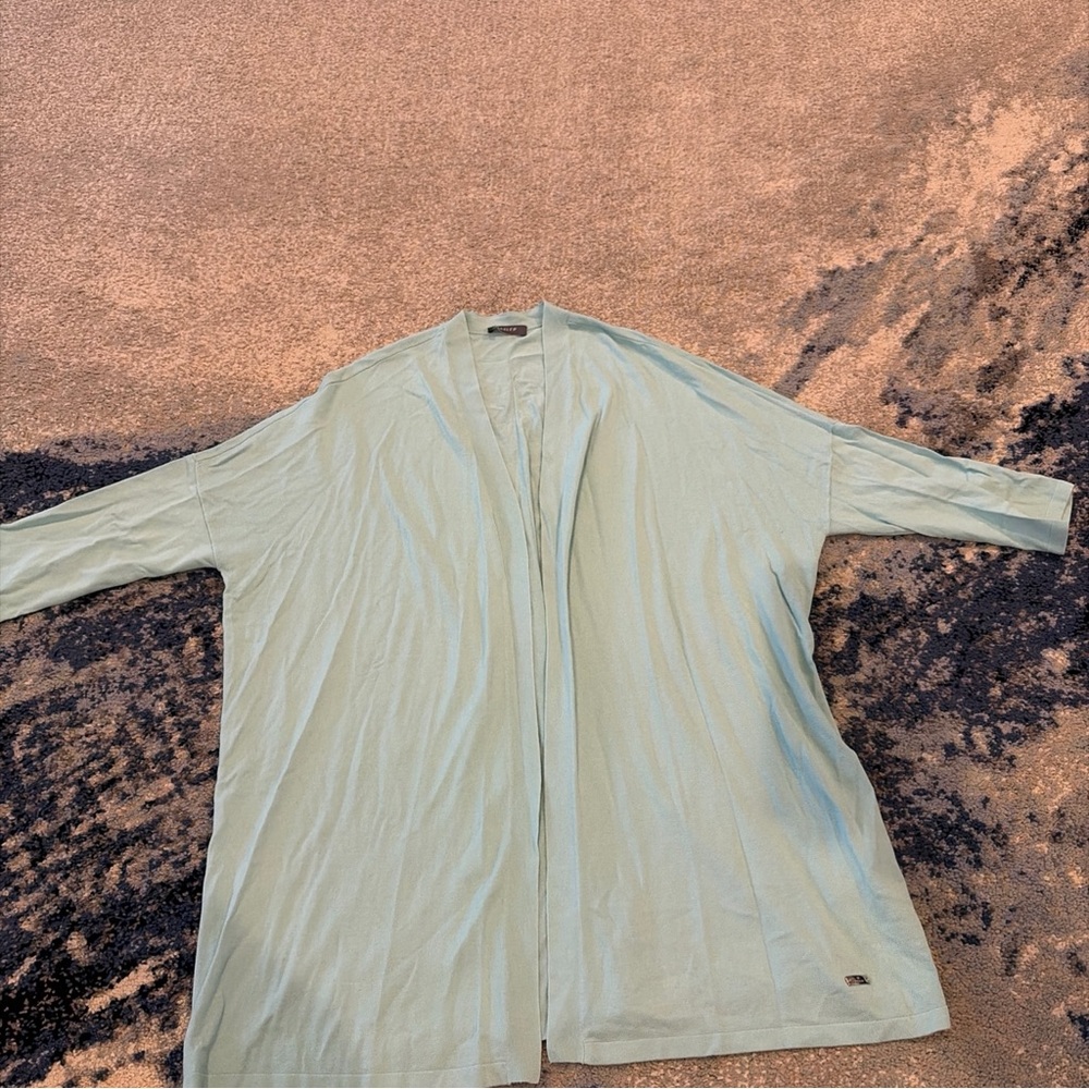 Preowned BASLER Size 36 Open Drape Cardigan